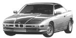 BMW E31 P1E3B Fault Code