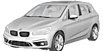 BMW F45 P1E3B Fault Code